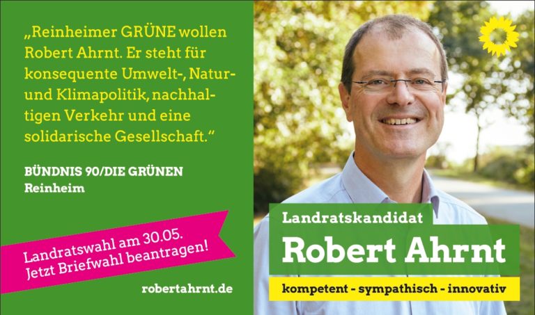 Robert Ahrnt – Landrat für Darmstadt-Dieburg