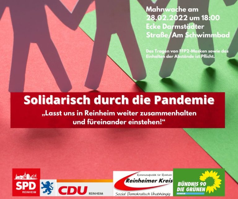 Solidarisch durch die Pandemie