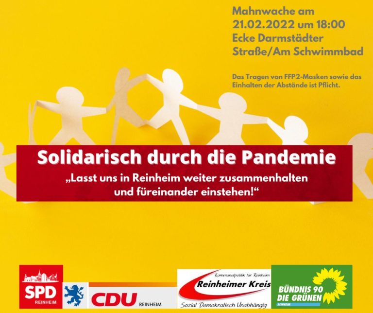 Solidarisch durch die Pandemie