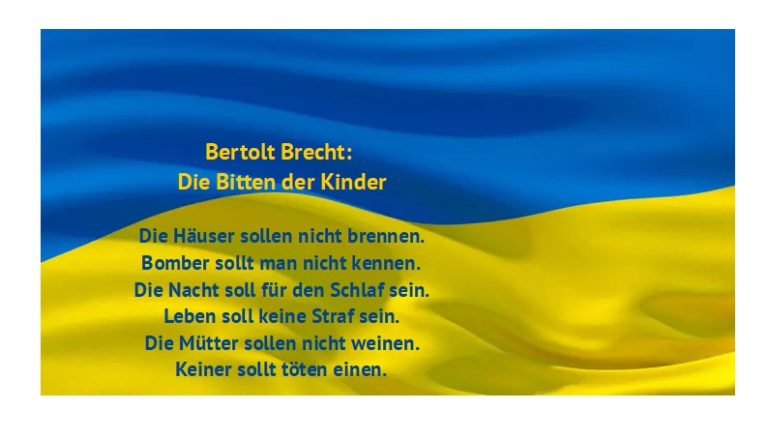 Erklärung der Reinheimer Parteien zum Krieg in der UKRAINE