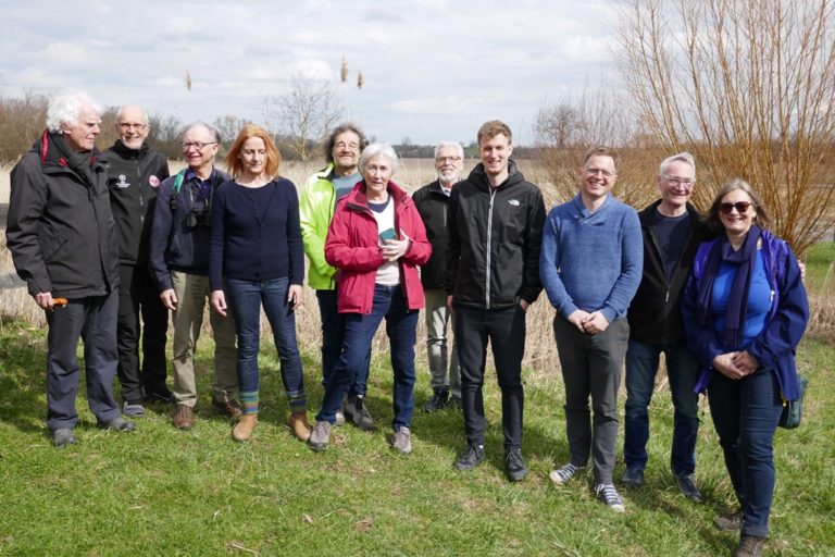Gut gelaufen: Spaziergang mit den Reinheimer GRÜNEN                              