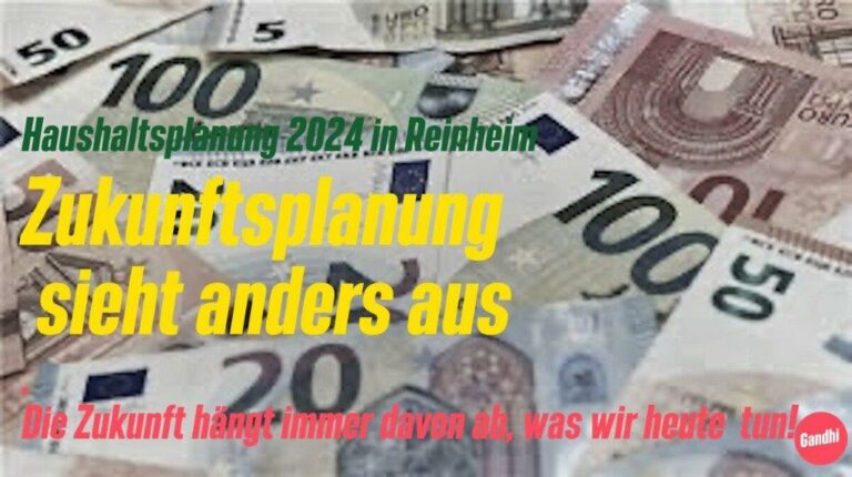 Haushaltsplan 2024 für Reinheim: Zu wenig Engagement fürs Klima